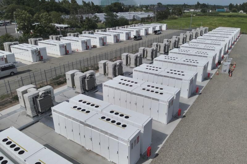 Conteneurs de stockage d'énergie par batteries